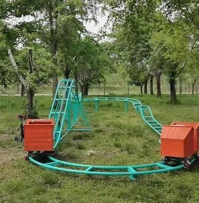 산악 파이프 레일 트롤리